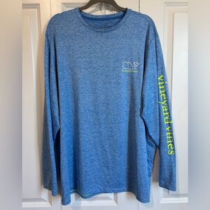 Vineyard Vines Men’s Performance Long Sleeve Shirt | XL | Excellent